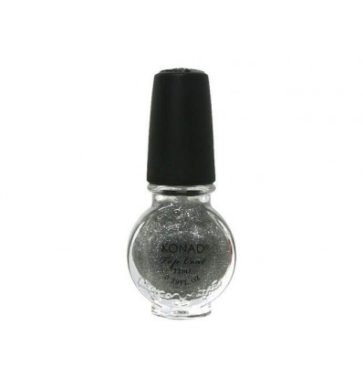 Закрепитель Серебряный (Top Coat Silver Glitter)