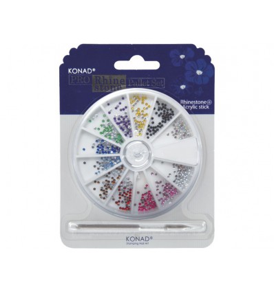 Набор страз 2 (Pro Nail Deco Rhinestone Pallet set 2)