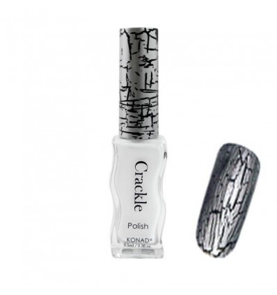Лак кракелюр с эффектом растрескивания (Crackle Polish - White)