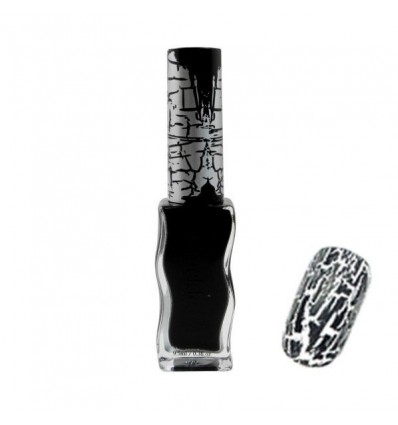 Лак с эффектом растрескивания (Crackle Polish - Black)