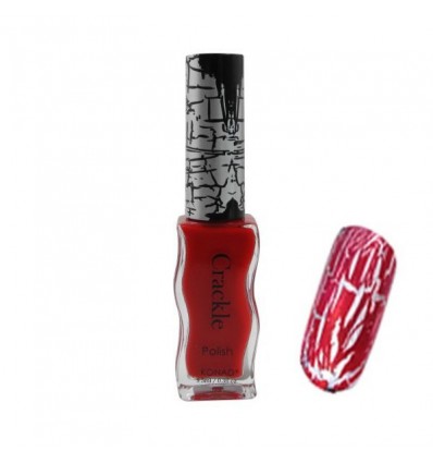 Лак с эффектом растрескивания (Crackle Polish - Red)