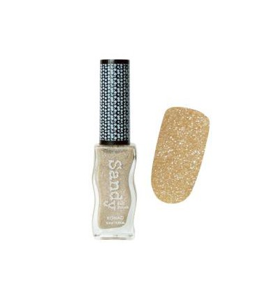 Sandy Polish Glitter Gold