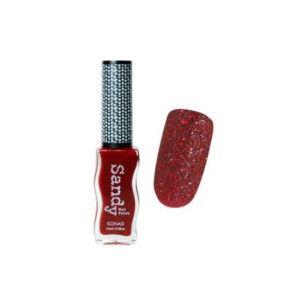Sandy Polish Glitter Red
