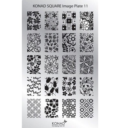 Пластина Square Plate 11