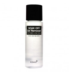 Жидкость для снятия гель-лака с ароматом клубники SOAK OFF Gel Remover