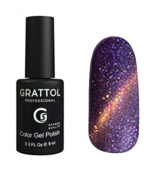 Гель лак Grattol Magic Indigo