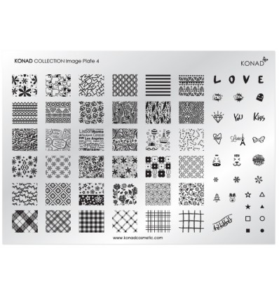 Пластина Konad Collection Image Plate 4