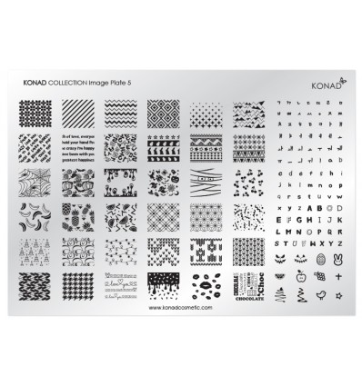 Пластина Konad Collection Image Plate 5