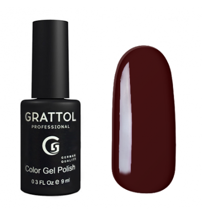 Гель лак Grattol Brown